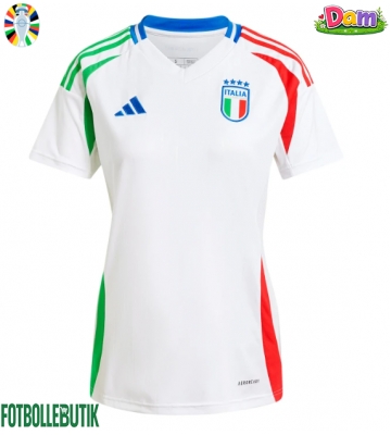 Italien Bortatröja Kvinnor EM 2024 Kortärmad